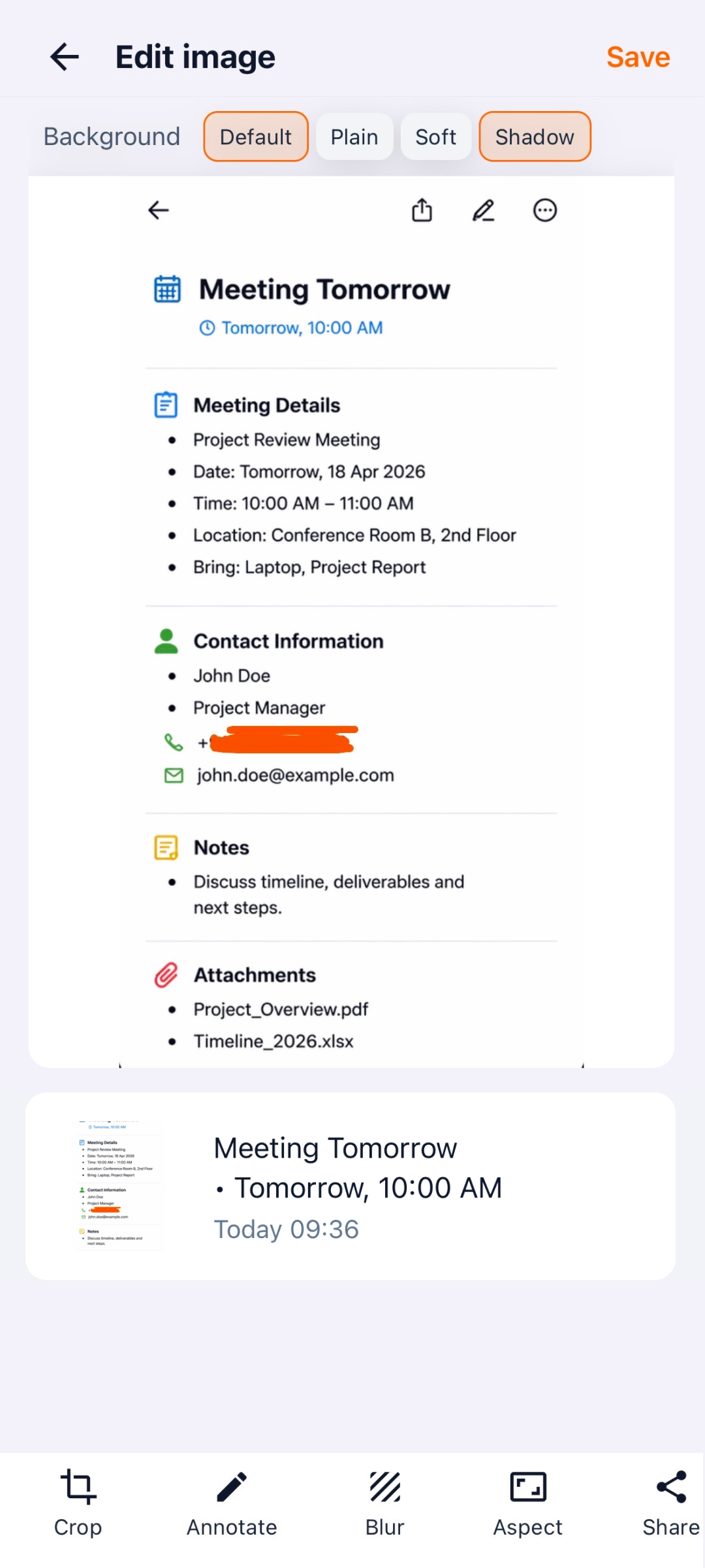 Snact app welcome screen